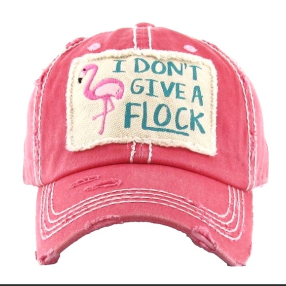 Accessories - I Don’t Give A Flock Vintage Style Baseball Cap
